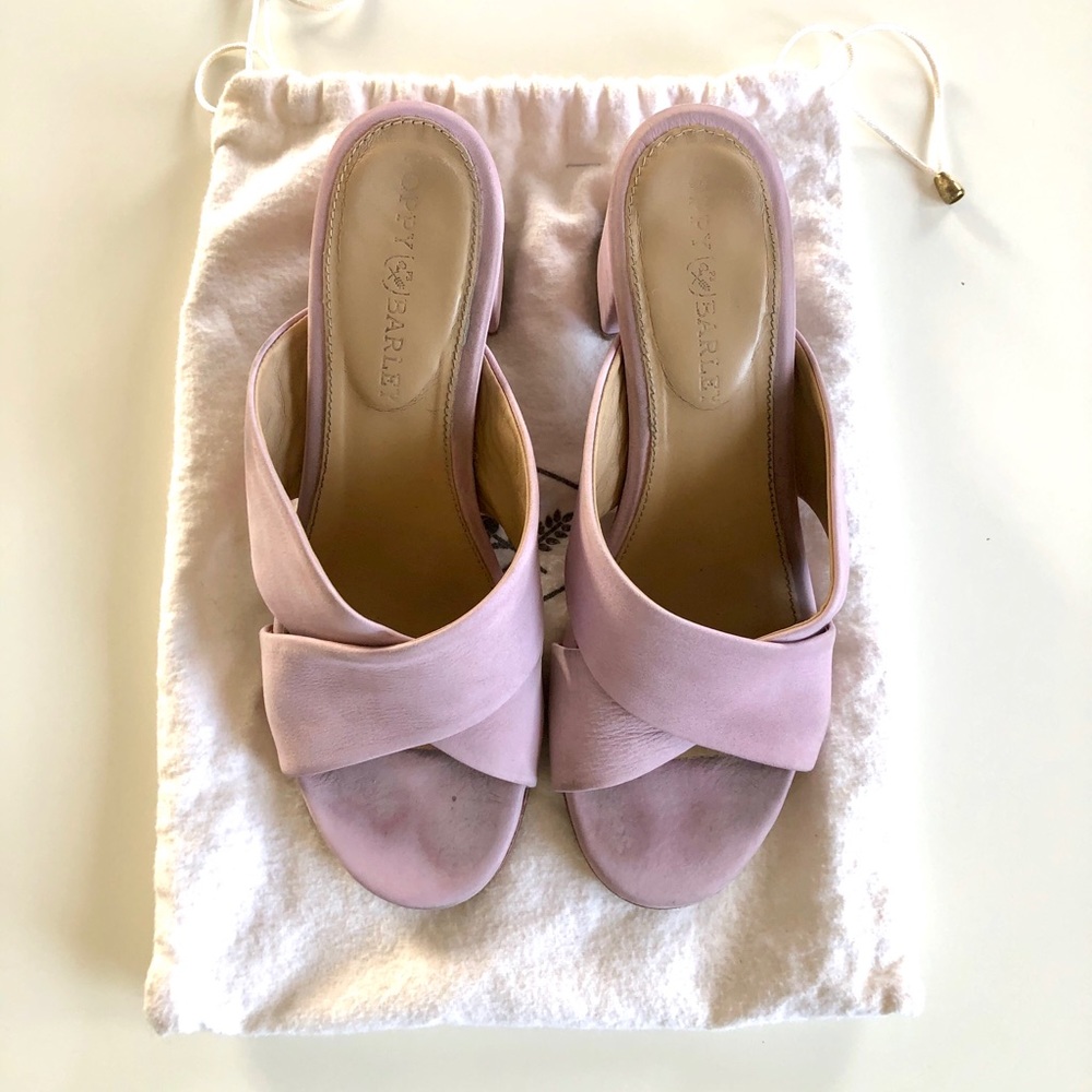 Poppy Barley Niagara Cross-Mules